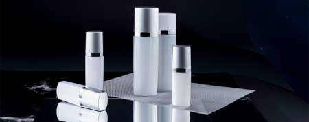 Quadratische ECO PET Kosmetik- & Hautpflegeverpackung - Moderne Ära Serie - Kosmetikverpackungskollektion - Moderne Ära